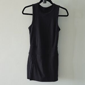Vuori Black Mini Dress